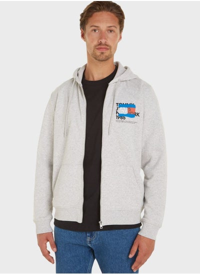 Buy Text Print Hoodie in UAE