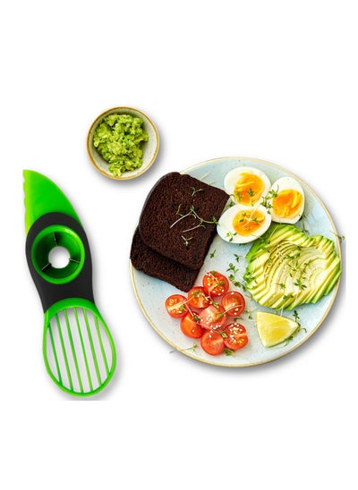 Buy 3-IN-1 Avocado Slicer, Peeler And Cutter - Butter Fruit & Vegetable Cutter & Peeler - Fruit Slicer, Seed Remover, Food Prep Tool, Avocado Tool, Kitchen Accessories, Avocado Lovers in UAE