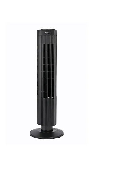 Buy General Supreme Tower Fan, 3 Speeds ,Black 35W in Saudi Arabia