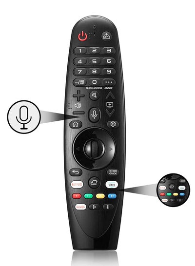 اشتري Replacement for LG Smart TV Remote Magic Remote Control with Voice and Pointer Function Universal LG Remote for LG UHD OLED QNED NanoCell 4K 8K Models Netflix and Prime Video Hot Keys Google/Alexa في السعودية