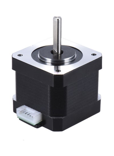 Buy Nema 17 Stepper Stepping Motor For 3D Printer Black/Silver in UAE