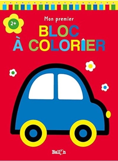 Buy MON PREMIER BLOC A COLORIER 2+ (VOITURE) in UAE