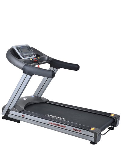 Buy AC7000 Club AC Commercial Treadmill With Personal Scale -250 KG, Automatic Incline, 7 Horse Power, Black Grey in Egypt