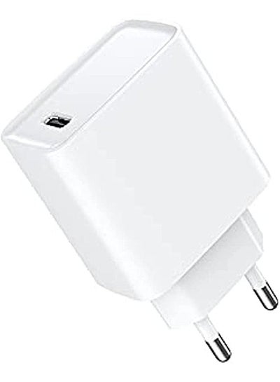 Buy havit wall charger Type-C Charger USB C charger PD 20W white in Egypt