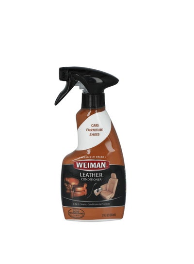 Buy Weiman Leather Cleaner And Conditioner 355ml in Saudi Arabia