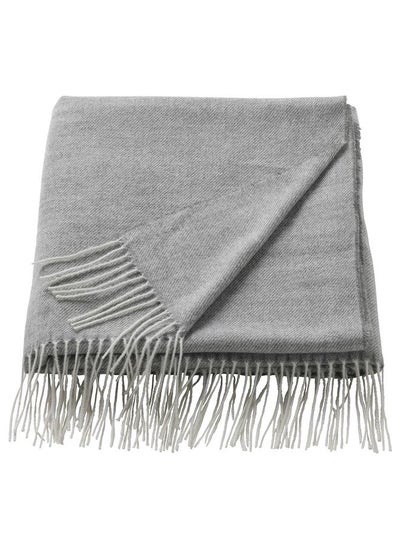 Buy Throw Grey 120X160 Cm in Saudi Arabia