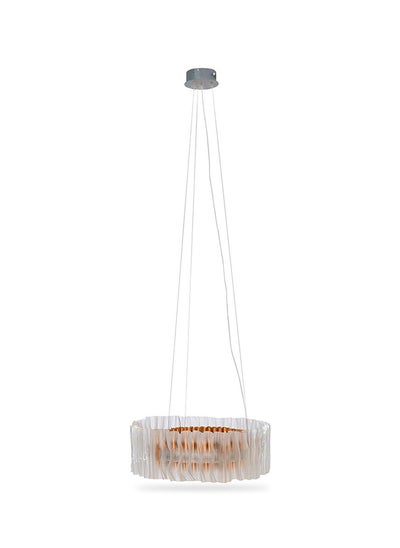 اشتري Rishi Ceiling Lamp, White & Gold - 60X20 cm في الامارات