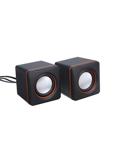 Buy Music Speaker Desktop Speaker Mini Music Speaker with 3.5mm Jack for Laptop/MP3/Smartphones in UAE