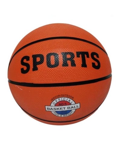 Buy Rubber Basketball Official Size 5 in Saudi Arabia