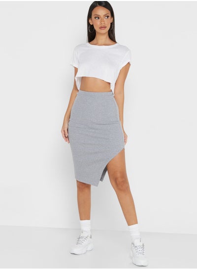 Buy Side Slit Bodycon Skirt in Saudi Arabia