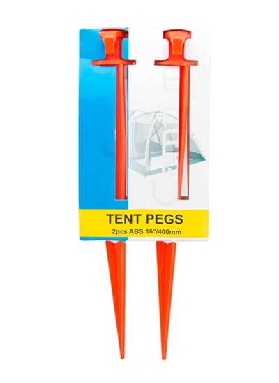 Buy Campmate Wl 2  Pieces 400Mm Tent Peg 04630 in UAE