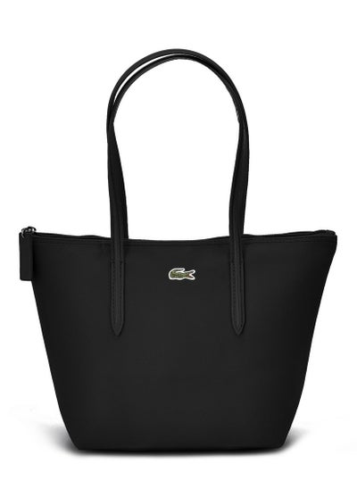 Buy Lacoste handbag medium size black in Saudi Arabia