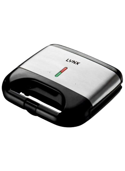 Buy Sandwich Maker with Non-Stick Surface 800W LY_SM_4020  - Black Silver in Saudi Arabia