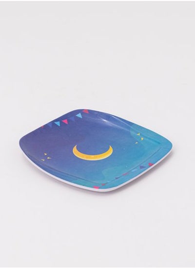 Buy Bright Designs Melamine Small Plate 
  (L 18cm W 18cm)7artna in Egypt