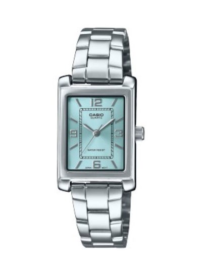 Buy Analog Stainless Steel Band Rectangle Shape Wrist Watch LTP-1234DD-2ADF in UAE