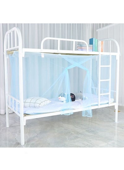 Buy Students Dormitory Bunk Bed Mosquito Net Polyester Blue Twin/Full/Queen/King in Saudi Arabia