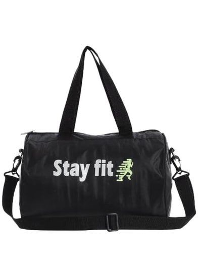 Buy Waterproof gym bag, black in Egypt