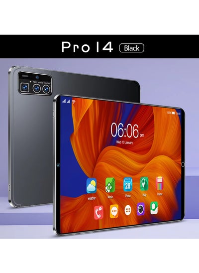 Buy 14 Pro 16GB+1TB Android Tablet 10.1 Inch Dual SIM Educational Call Support in UAE