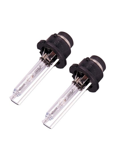 Buy 2-Piece D4S 35W 3800 LM 6000K HID Bulbs Xenon Lights in Saudi Arabia