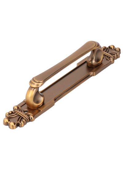 Buy Vintage Door Handle, European Style Door Pull Handle, Antique Door Handles with Back Plate, Rustic Barn Door Grab, Gates, Sheds, Garages, Sliding Barn Doors (11x1.7x2.2inch) in UAE