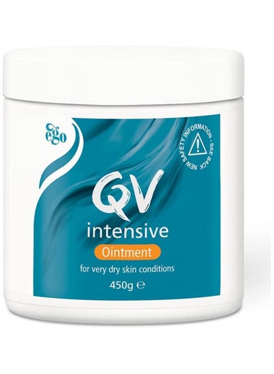 Buy QV Intensive Ointment, Helps to Protect and Soothe Dry and Sensitive Skin, Sting Free, Ideal for Drier Areas in UAE
