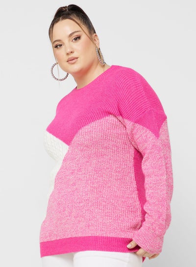 Buy Colorblock Sweater in Saudi Arabia