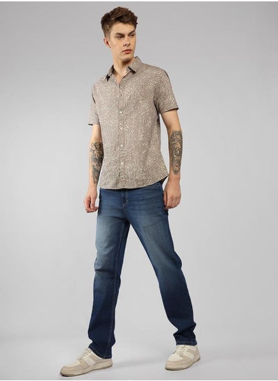 Buy Relaxed Fit Multi-Color Cotton Casual Shirt in UAE