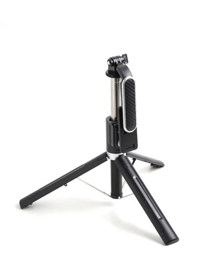 اشتري ARIZONE 130cm Phone Selfie Stick Tripod, All-In-1 Tripod With Wireless Remote For IPhone/Android Phone, Travel Tripod With Rechargeable Remote, Portable And Compact في الامارات