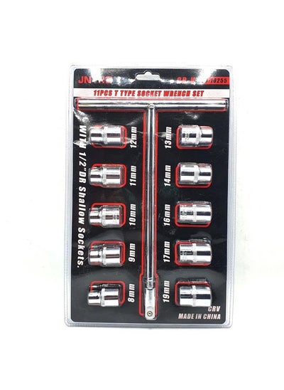 Buy 11 Pcs T Type Socket Wrench Set in UAE