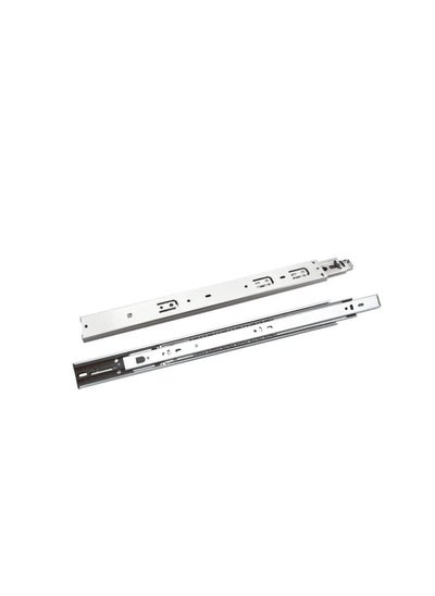 Buy Milano HD Ball Bearing Drawer Slide Railing 18" Zink Plated in UAE