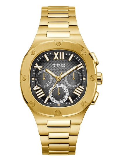 اشتري GUESS Mens Gold Tone Multi-function Watch - GW0572G2 في الامارات