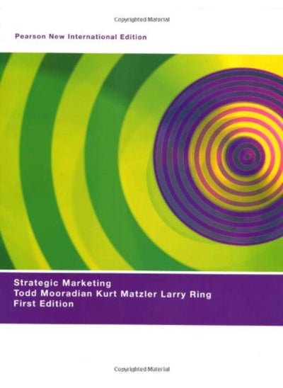 Buy Strategic Marketing: Pearson New International Edition in Egypt