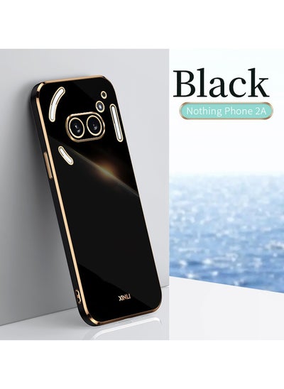 Buy Mobile Phone Case for Nothing Phone 2a Luxury Plating Soft Back Cover Raised Full Camera Protection in Saudi Arabia