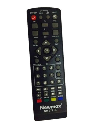 Buy Remote Control For Satellite Receiver Black in UAE