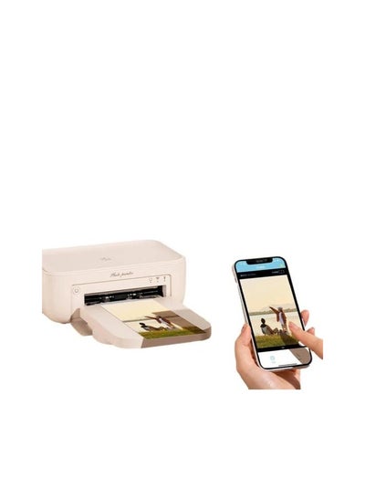 Buy HPRT 2023 CP4100 Thermal Sublimation Passport Photo Printer with Bluetooth and WiFi Connectivity in UAE