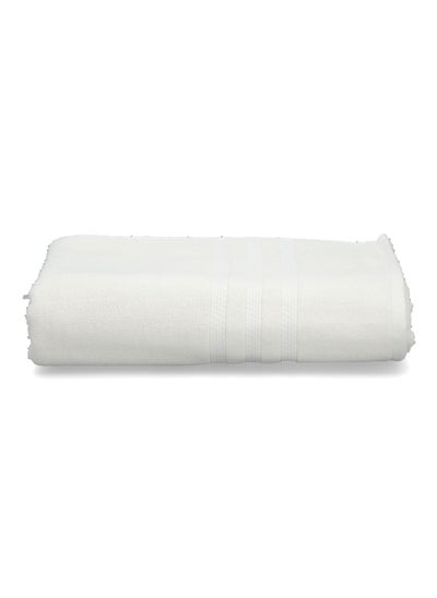 Buy Melange Quick Drying Premium Quality Face Towel White 50 x 100 cm in Saudi Arabia