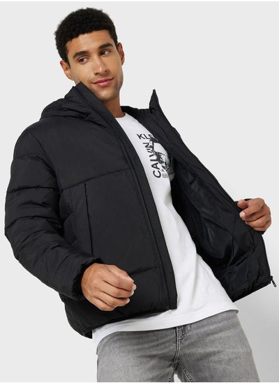 Buy Padded Harrington Hooded  Jacket in UAE