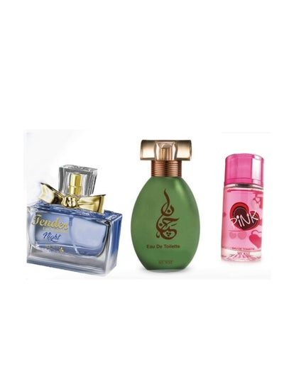 اشتري perfume for women, 3 pieces, wonderful perfumes في مصر