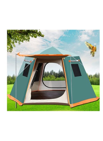 Buy Pop Up Tent 3-8 Person Beach Tent Sun Shelter Outdoor Camping Family Tent Instant Tent Easy Set Up in UAE