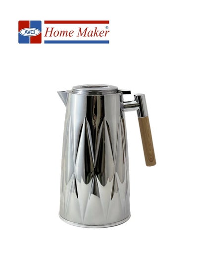 Buy Tea & Coffee Flask 1.3 Litre Silver in UAE