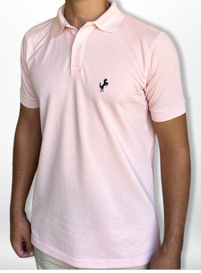 Buy Horse Polo Classic Polo Shirt, Rose in Egypt