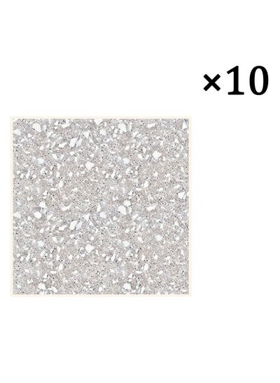 اشتري Kitchen Oil-proof Terrazzo Stickers Self-adhesive Tile Stove High Temperature Wall Stickers Quartz Stone Wallpaper في الامارات