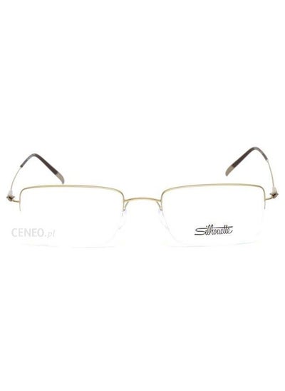 اشتري Unisex Rectangle Eyeglasses - 5496 75 7630 51 - Lens Size: 51 Mm في الامارات