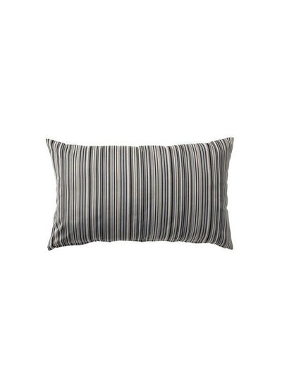 اشتري Decorative Cushion Cover Black/Grey/White 40x65cm في الامارات