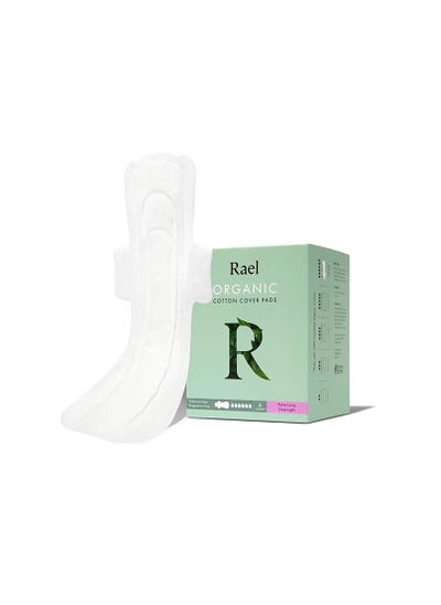 Buy Rael Organic Cotton Cover Pads Extra Long Overnight in UAE