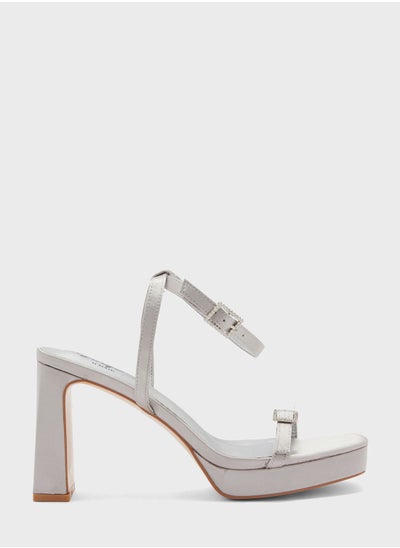 Buy Ankle Strap Block Heel Sandal in Saudi Arabia