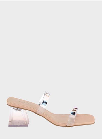 Buy Block Mid Heel Sandals in UAE