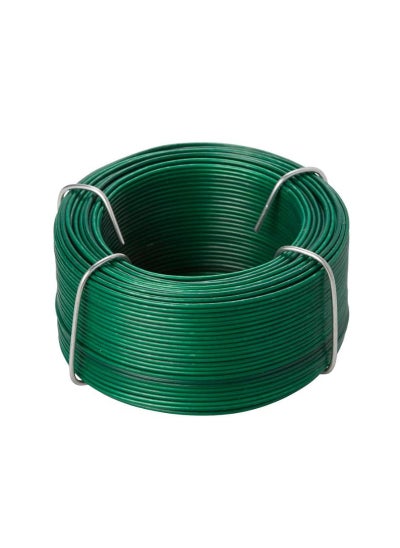 Buy Diall Steel And PVC Wire 50 m x 0.8mm in UAE