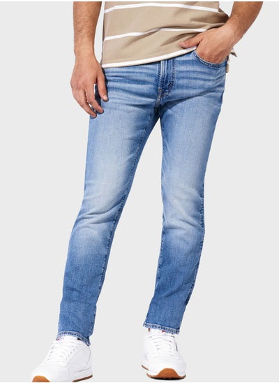 Buy Light Wash Slim Fit Jeans in Saudi Arabia