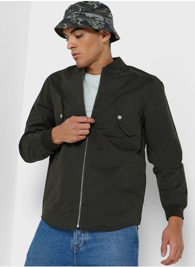 Buy Longline Bomber Jacket in UAE